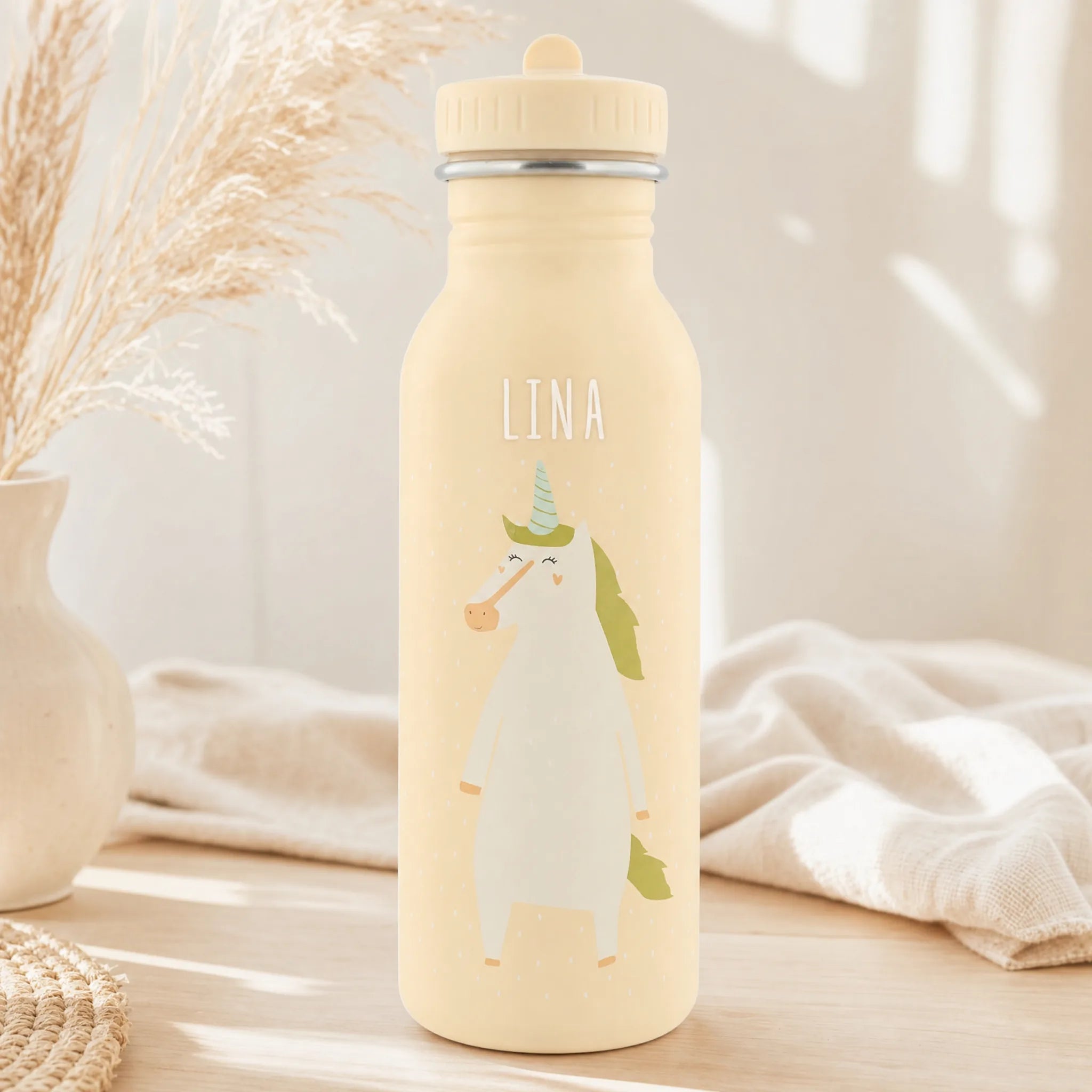 Gourde anti-fuite motif Licorne en 350 ml et 500 ml — Kidsmood