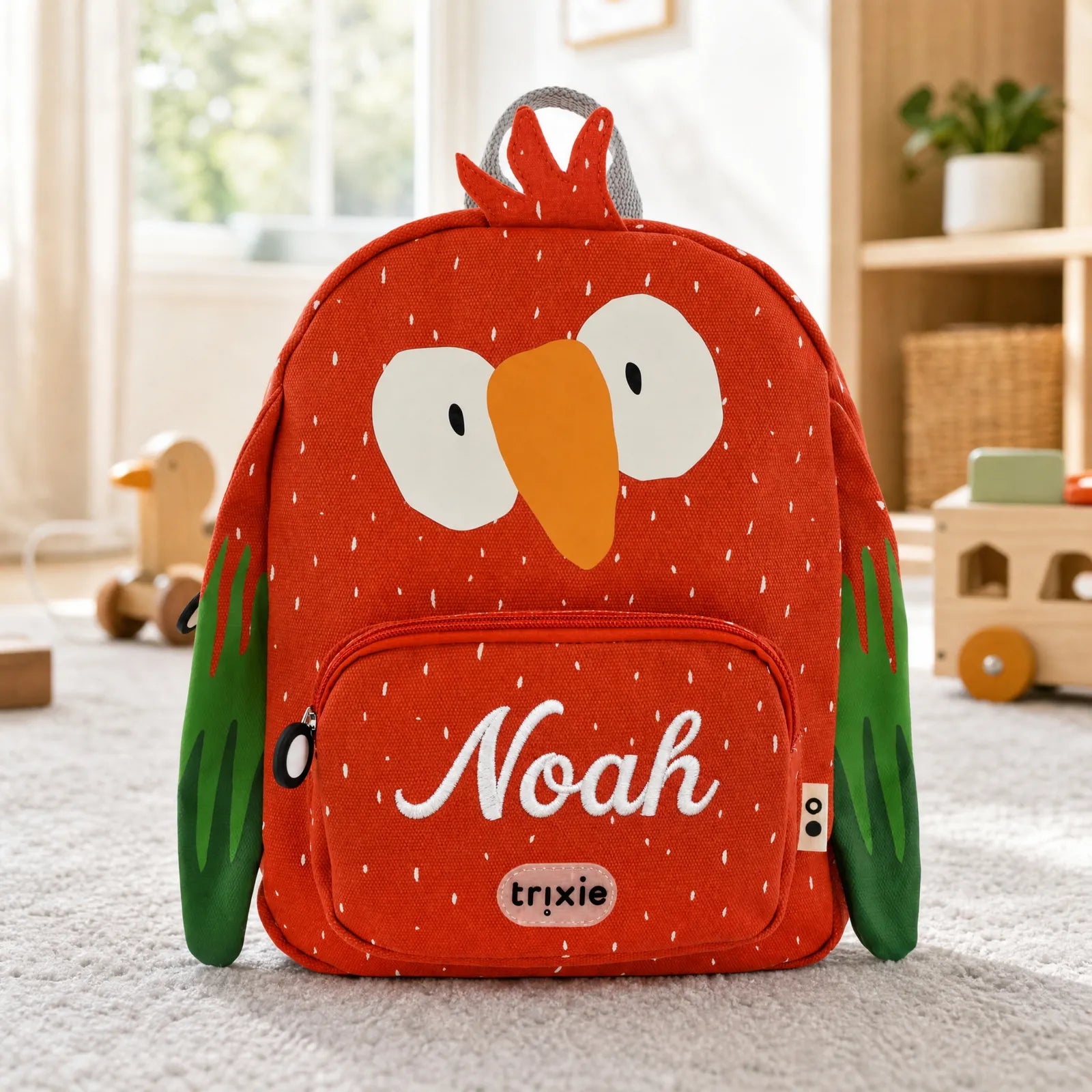 Sac à dos Perroquet Trixie en deux tailles (5,25 L et 7,5 L) — Kidsmood