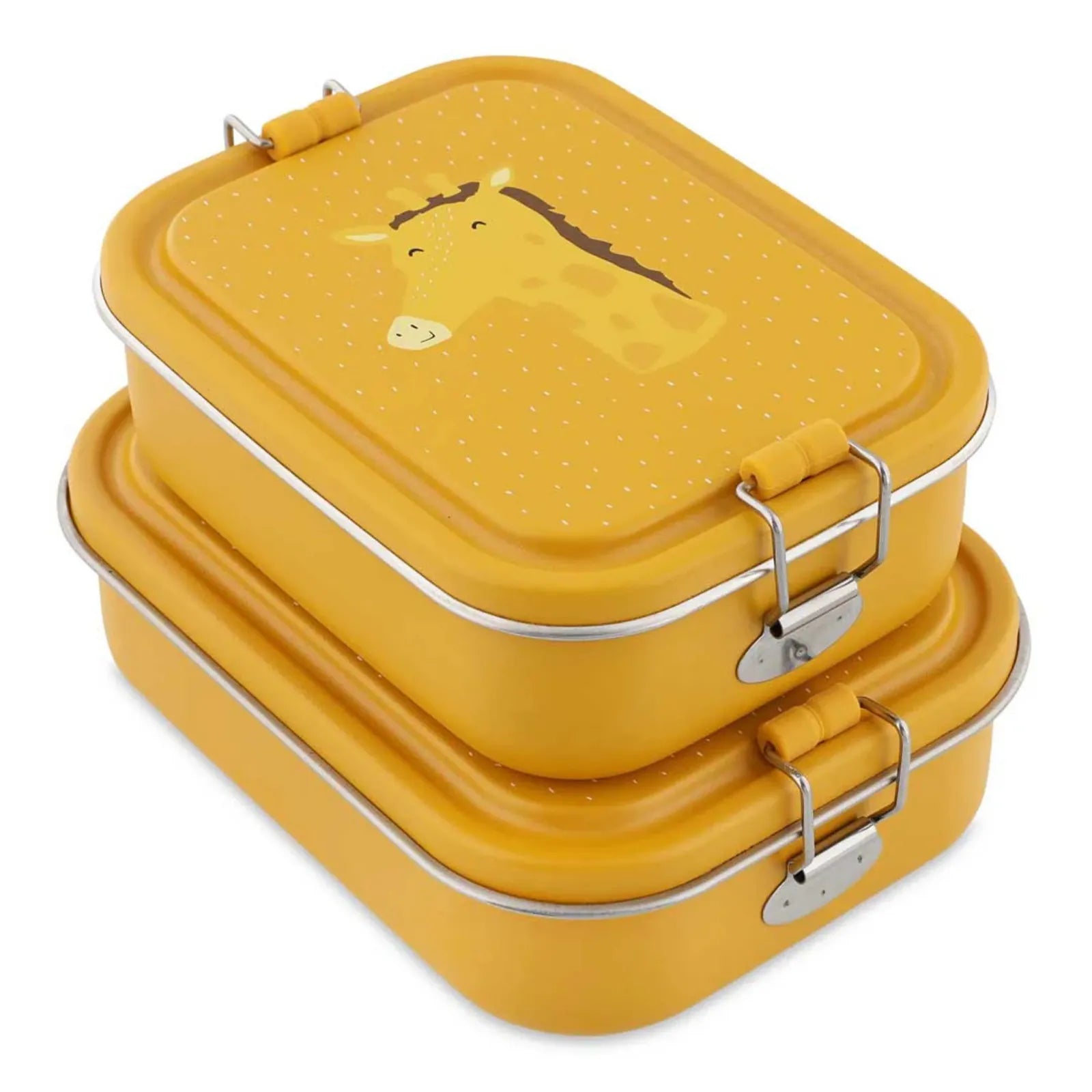 Lunch box inox enfant Girafe personnalisée — Kidsmood