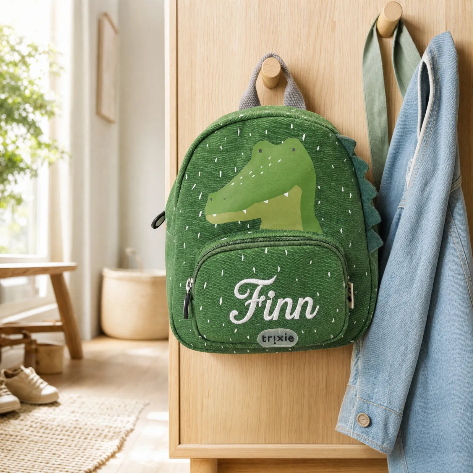 Sac à dos Crocodile en coton pour la crèche — Kidsmood