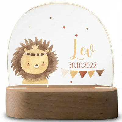 Bébé lion boho