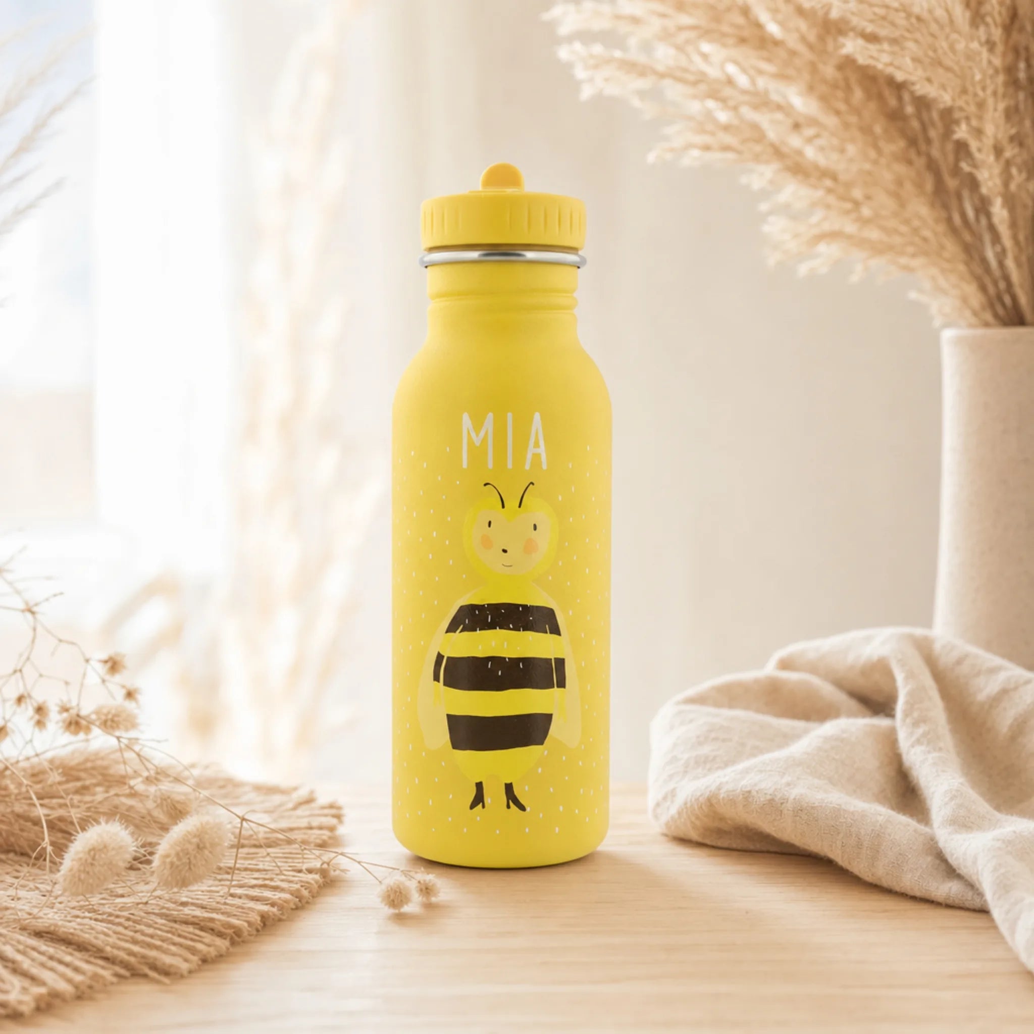 Gourde anti-fuite motif Abeille en 350 ml et 500 ml — Kidsmood