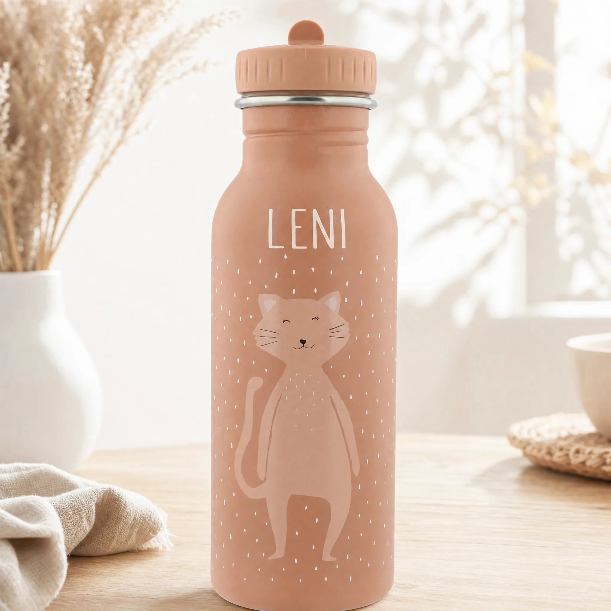 Gourde anti-fuite motif Chat en 350 ml et 500 ml — Kidsmood