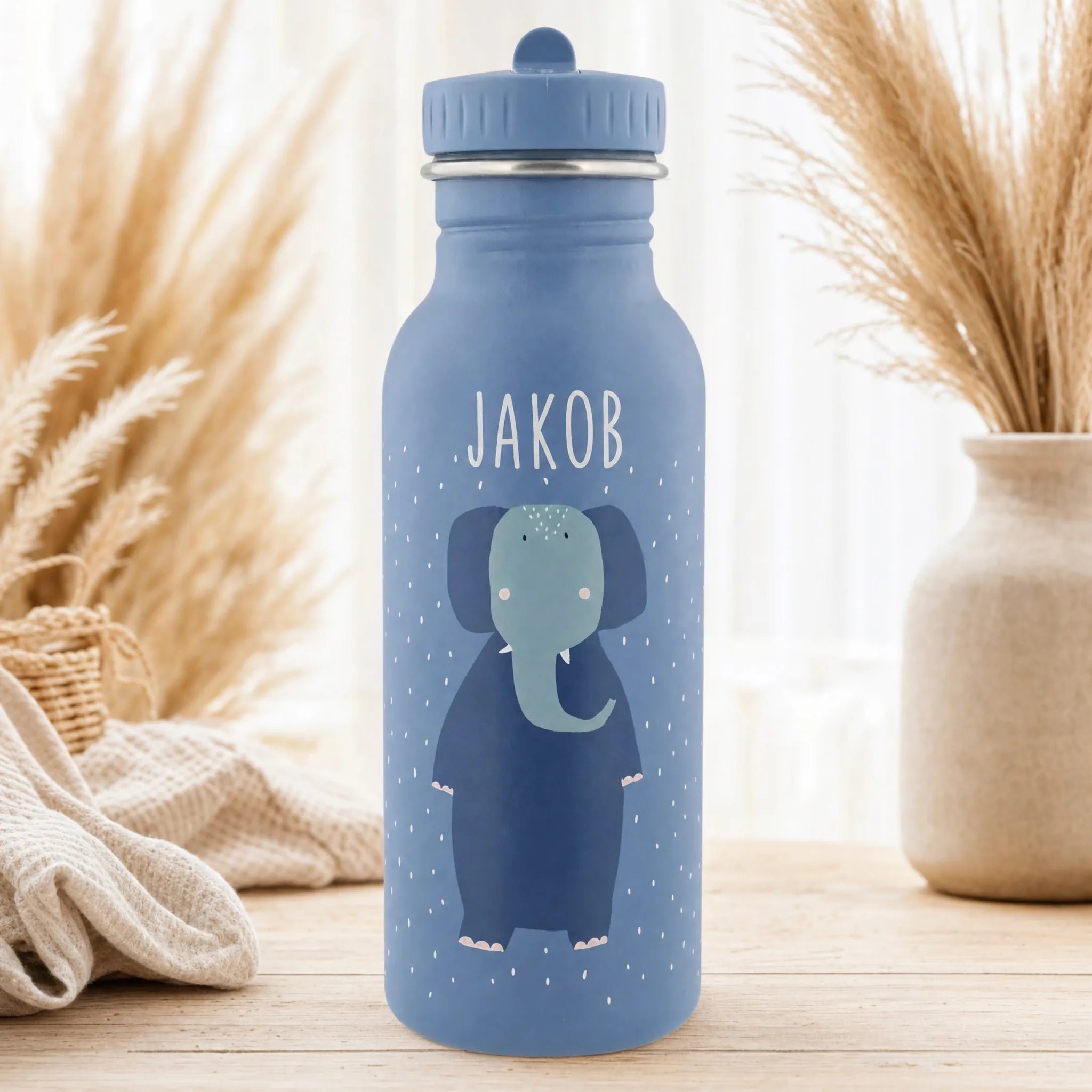 Gourde anti-fuite motif Éléphant en 350 ml et 500 ml — Kidsmood