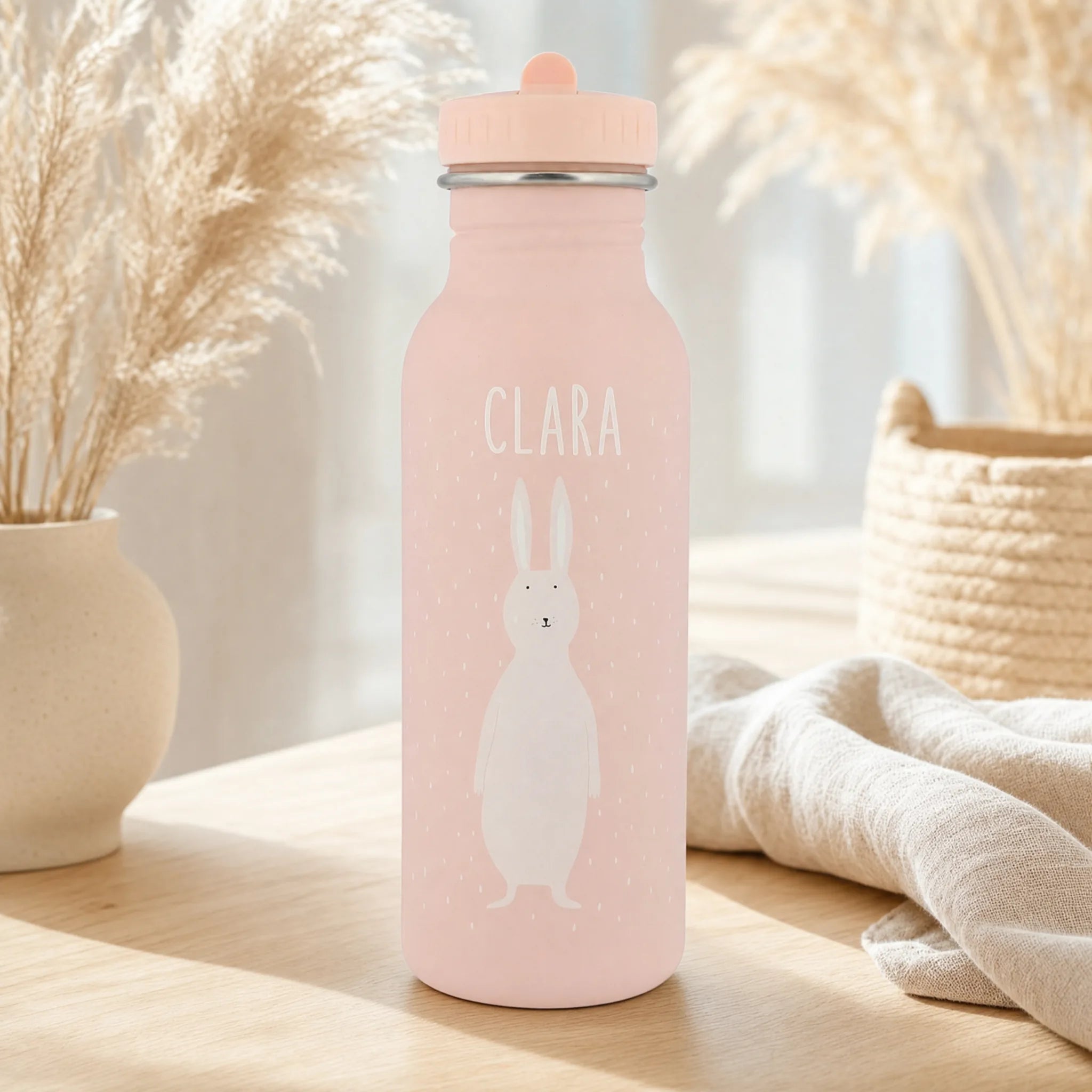 Gourde anti-fuite motif Lapin en 350 ml et 500 ml — Kidsmood