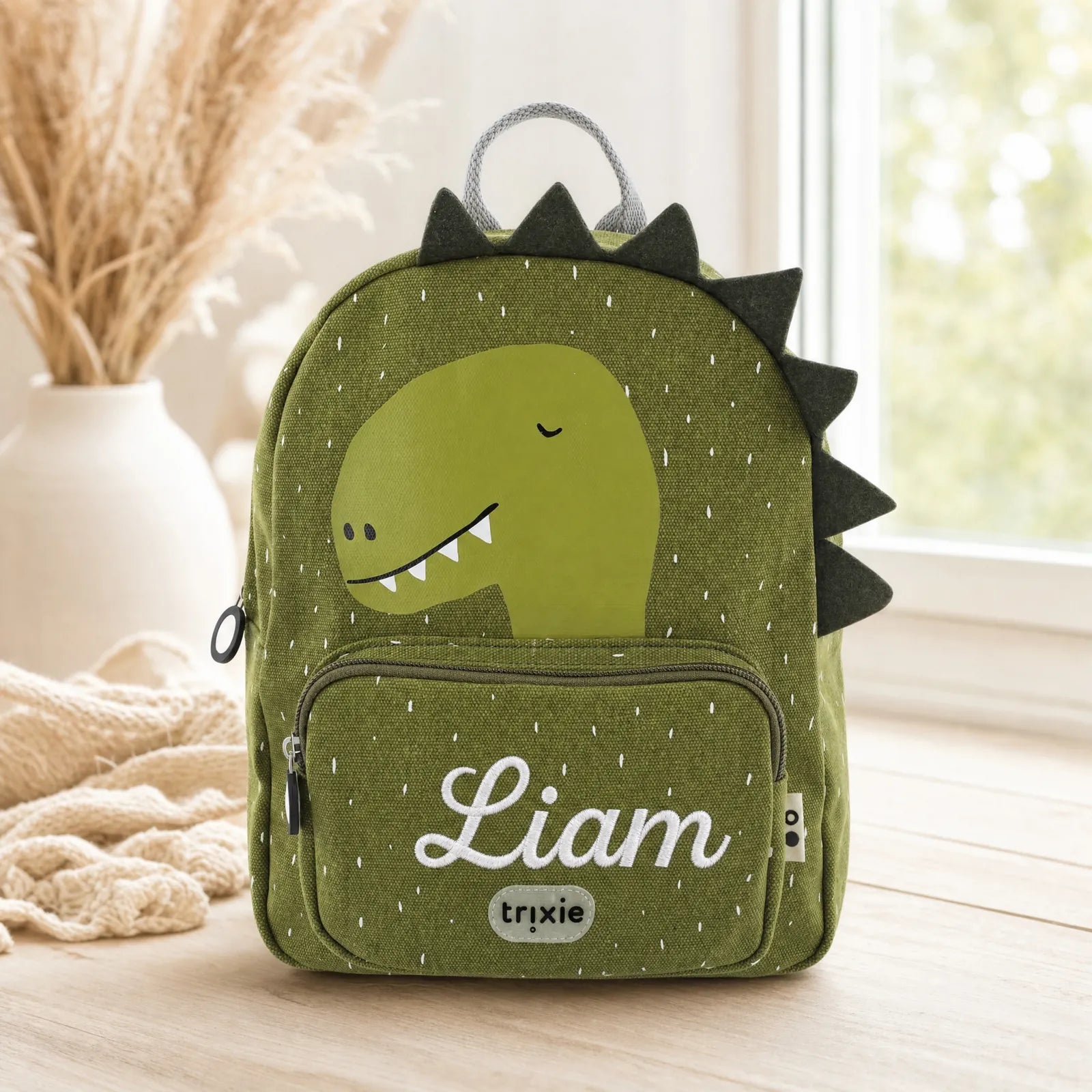 Sac à dos Dino Trixie en deux tailles (5,25 L et 7,5 L) — Kidsmood