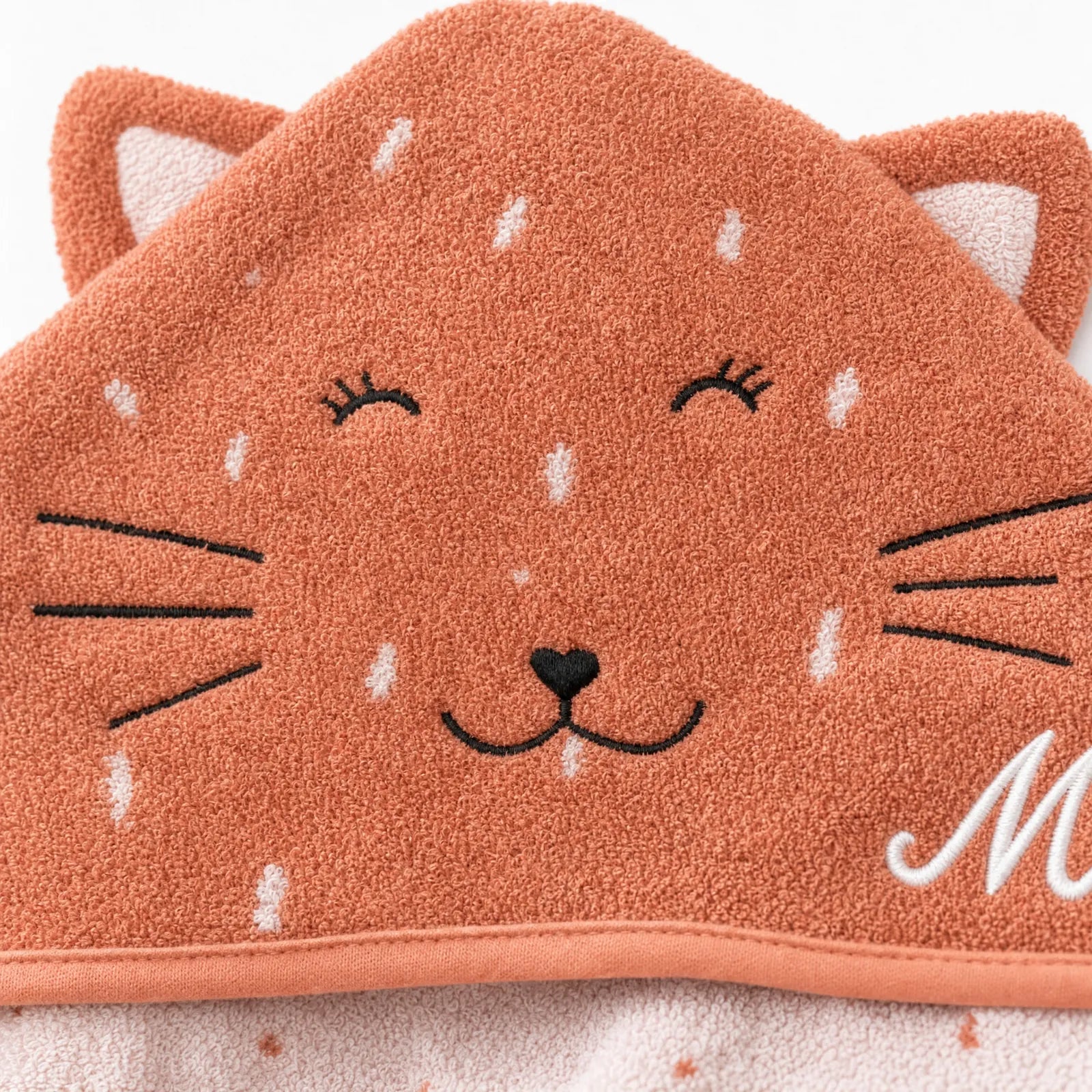Cape de bain bébé Chat, idée cadeau naissance & baptême — Kidsmood