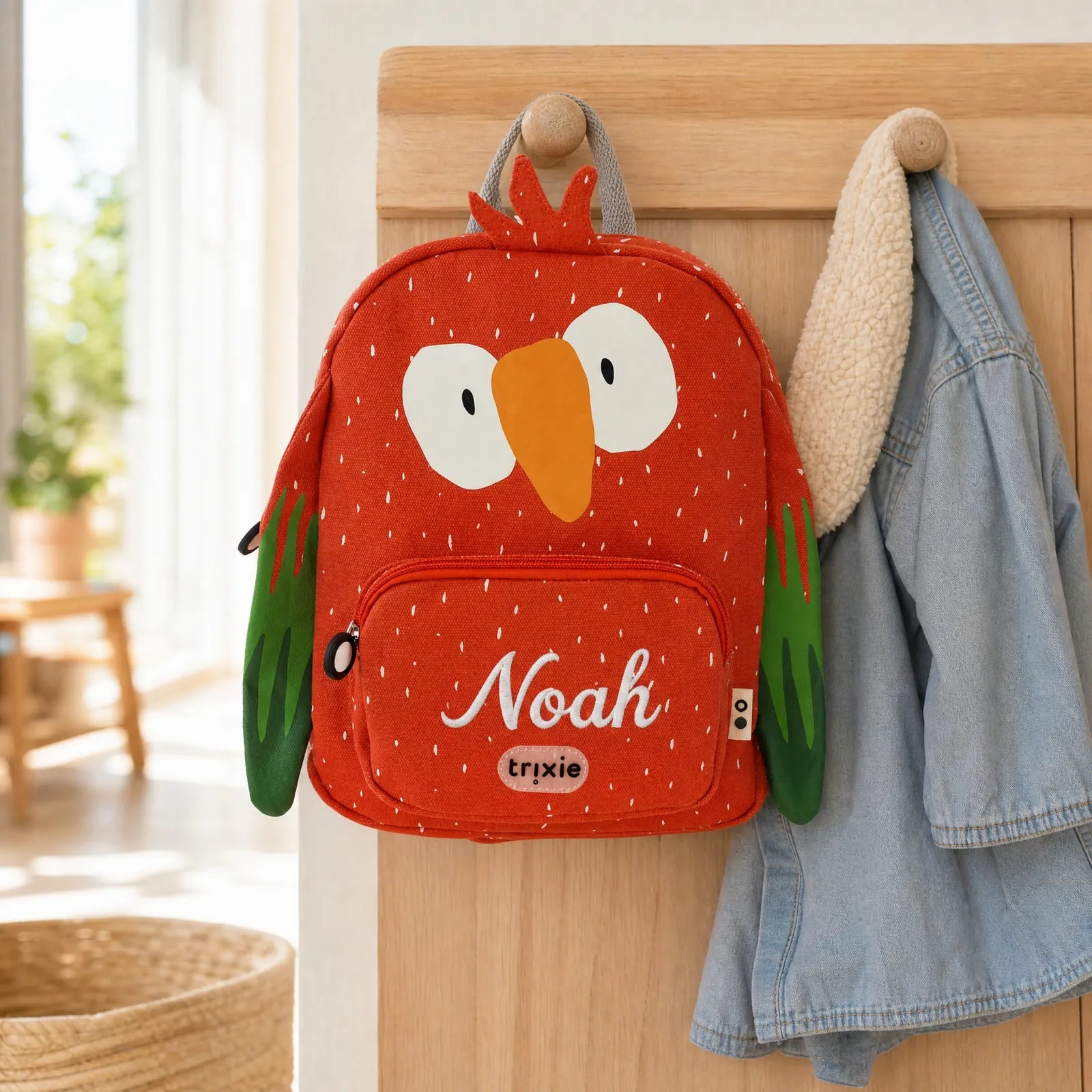 Sac à dos Perroquet en coton pour la crèche — Kidsmood