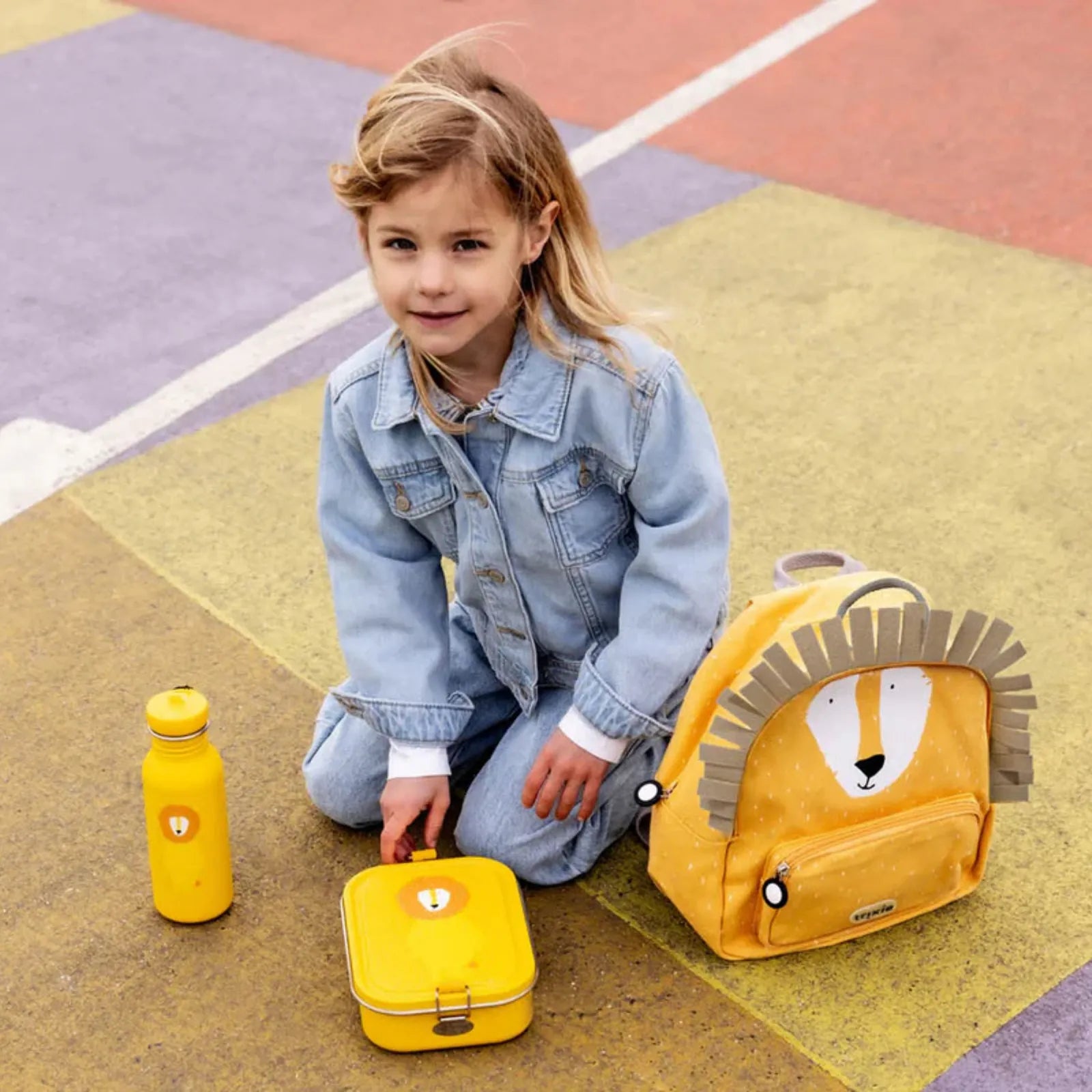 Boîte repas enfant Lion personnalisée — Kidsmood