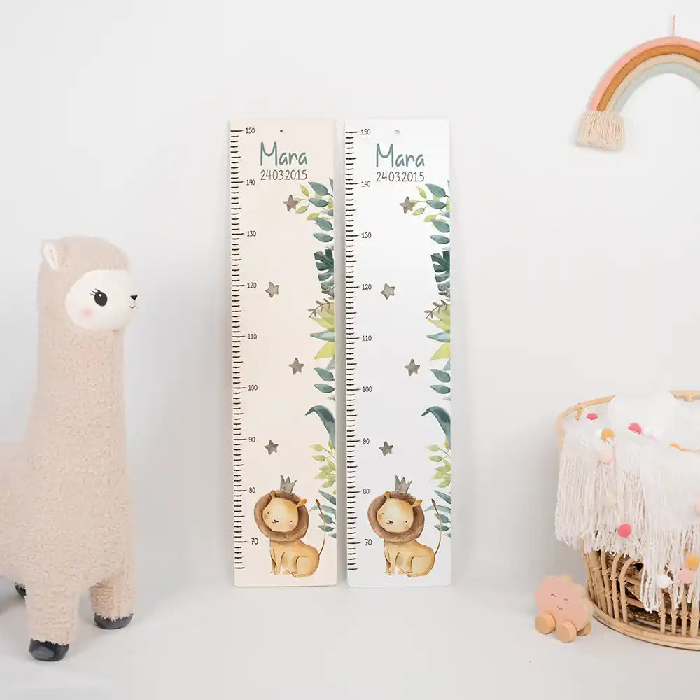 Toise enfant personnalisée – Petit lion