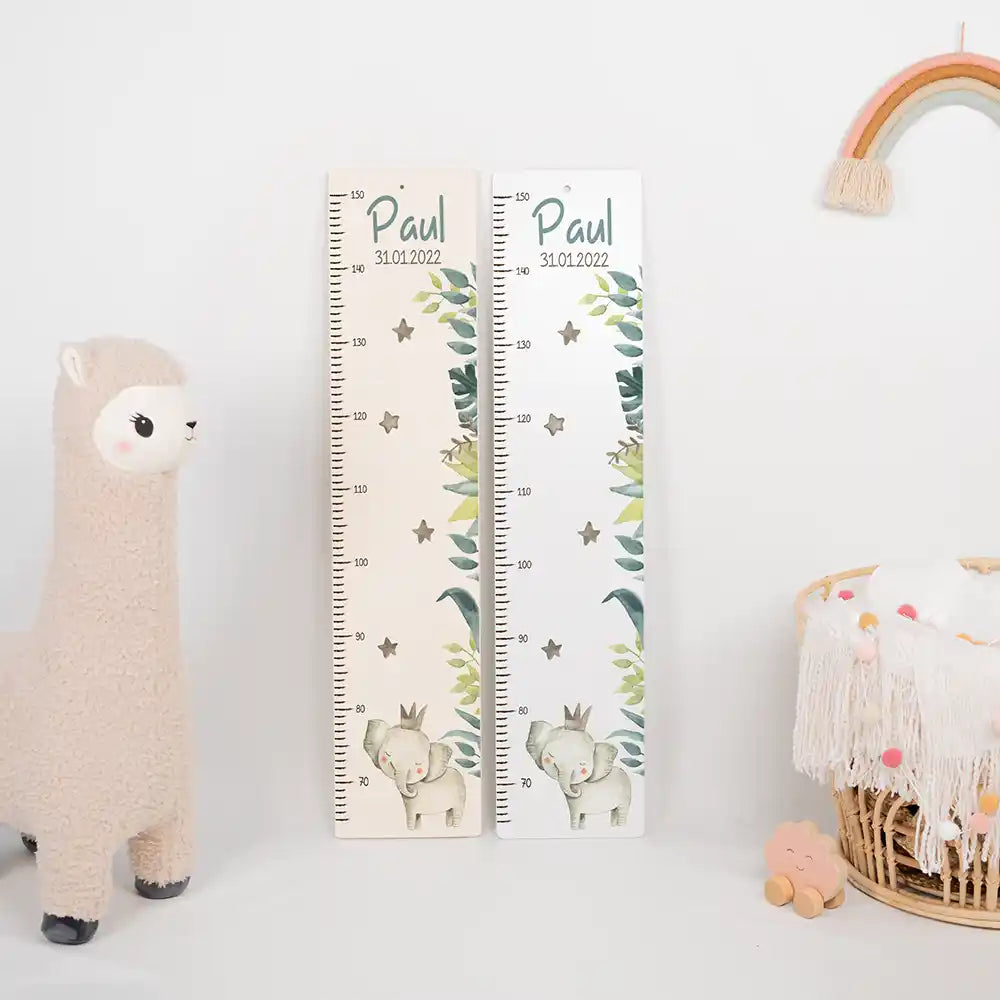 Toise enfant personnalisée – Éléphant